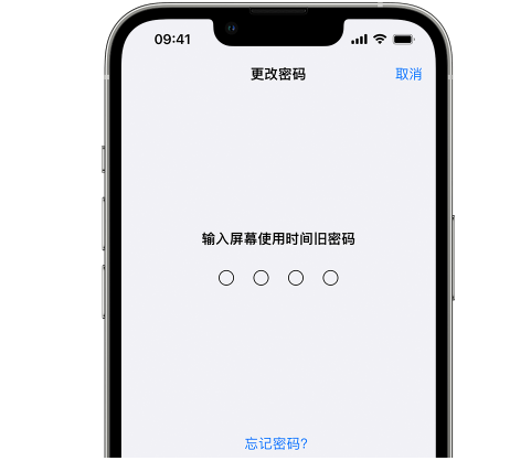 新巴尔虎左iPhone屏幕维修分享iPhone屏幕使用时间密码忘记了怎么办 