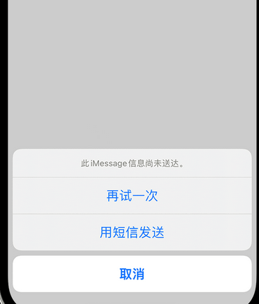 新巴尔虎左apple维修iPhone上无法正常发送iMessage信息