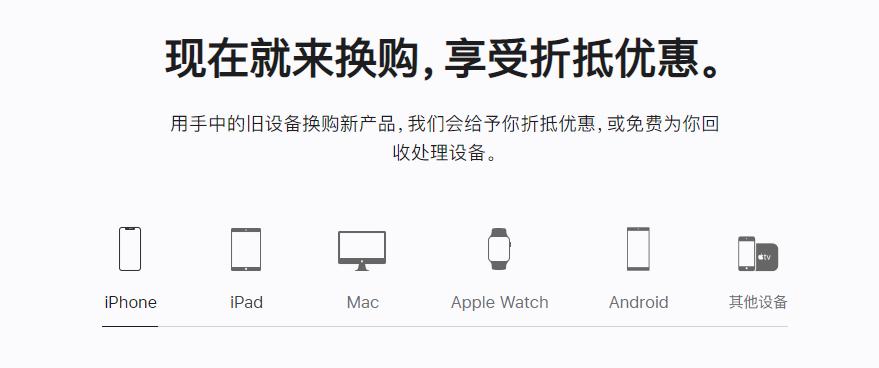 新巴尔虎左苹果手机维修分享iPhone以旧换新的去处 