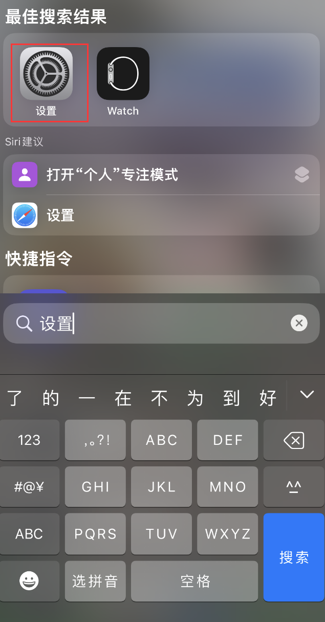 新巴尔虎左苹果手机维修分享：iPhone 找不到“设置”或“App Store”怎么办？ 