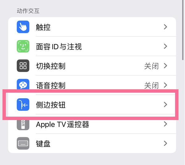 新巴尔虎左苹果14维修店分享iPhone14 Plus侧键双击下载功能关闭方法 