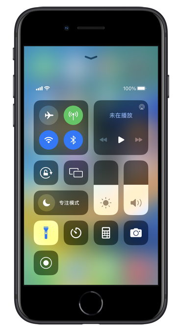 新巴尔虎左苹果14维修分享苹果iPhone 14 Pro手电筒开启方法 